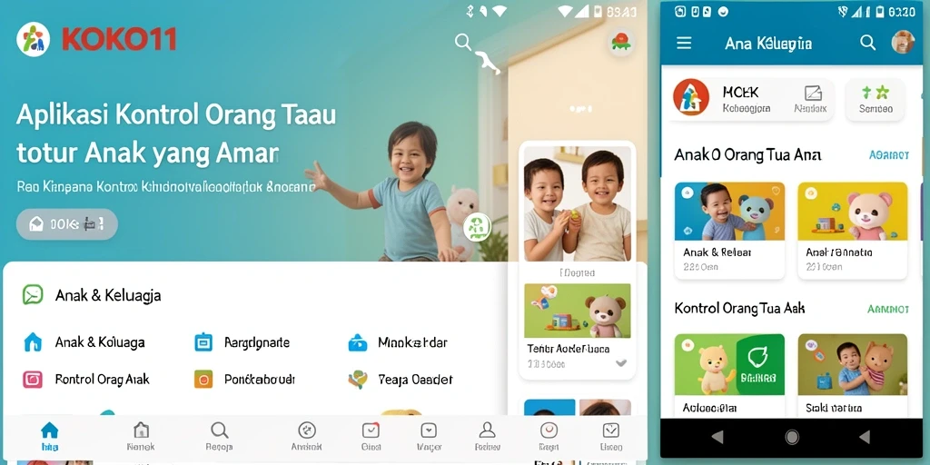 Antarmuka KOKO11 yang ramah pengguna dan praktis.